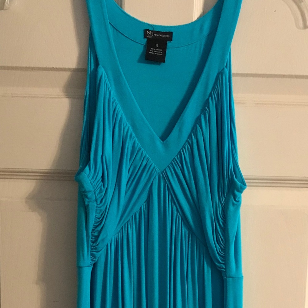 Beautiful aqua summer dress